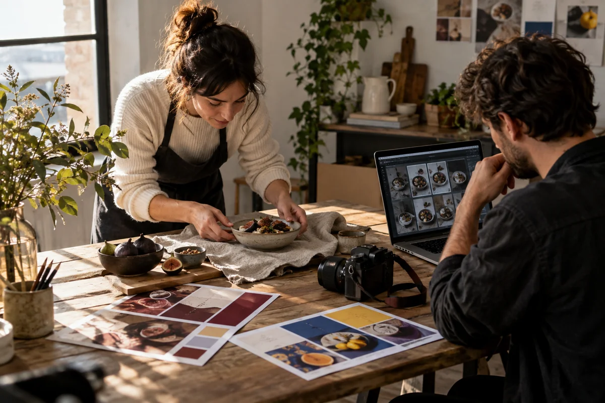 Atelier créatif en préparation d’une identité visuelle